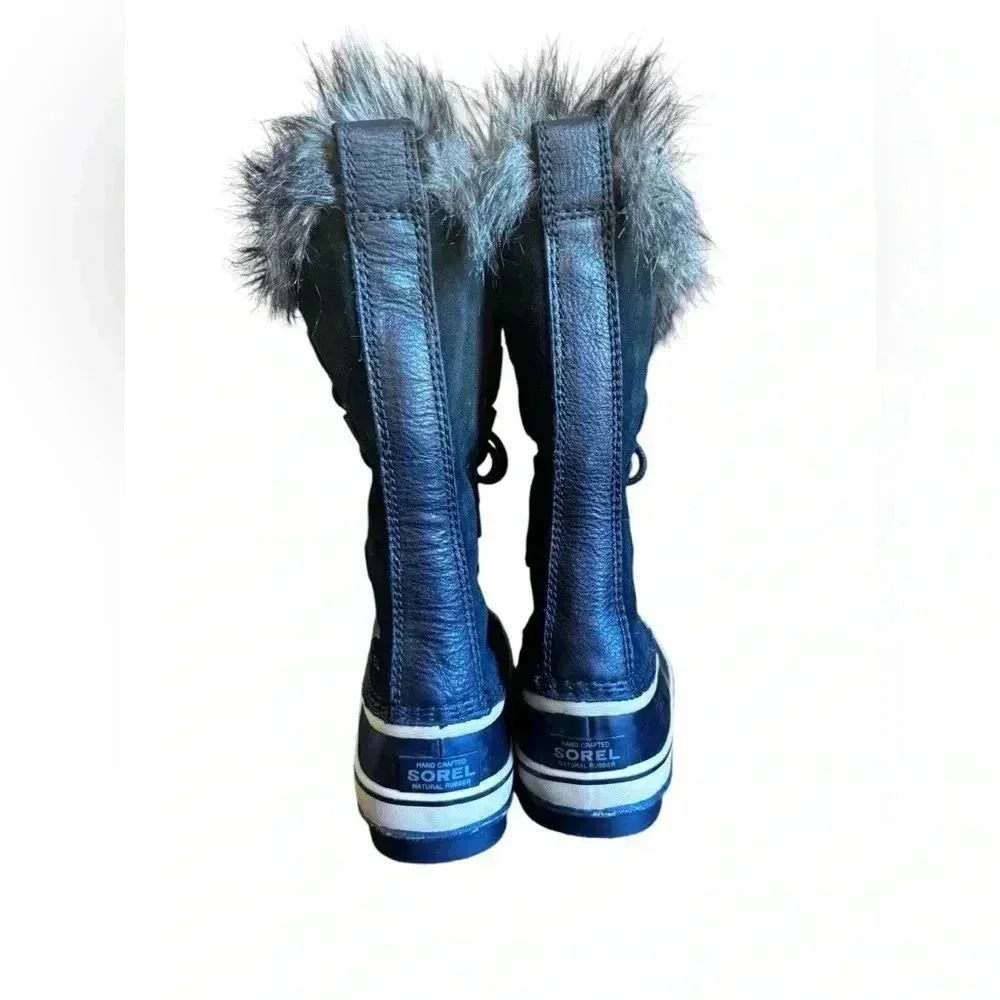 SOREL Joan of Arctic Boots in Black/Quarry